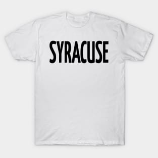 Syracuse New York Raised Me T-Shirt